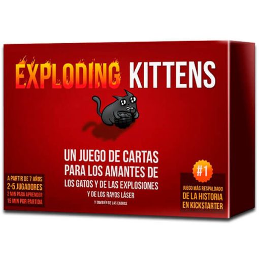 EXPLODING KITTENS JUEGO DE MESA