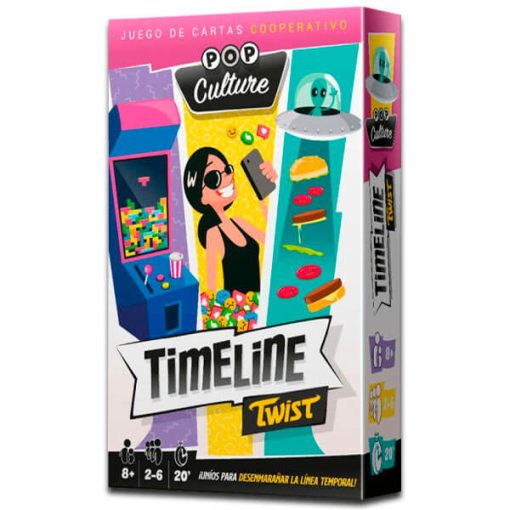 TIMELINE TWIST POP CULTURE JUEGO DE MESA